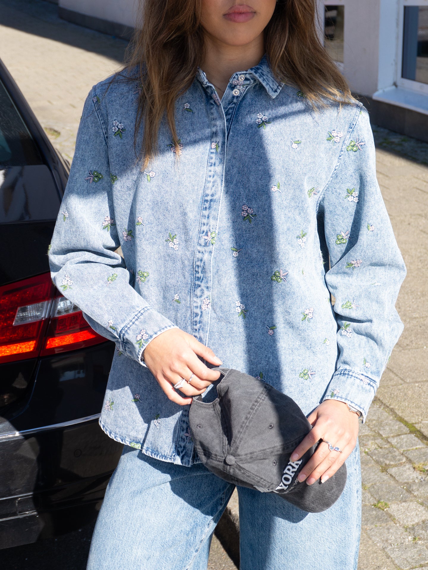 ONLVERA Denim Shirt - Blå